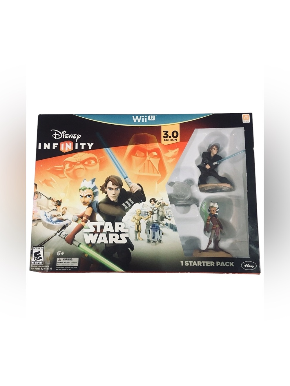 Disney Infinity (3.0 Edition) (Nintendo Wii U, 2015) Star Wars Starter Set